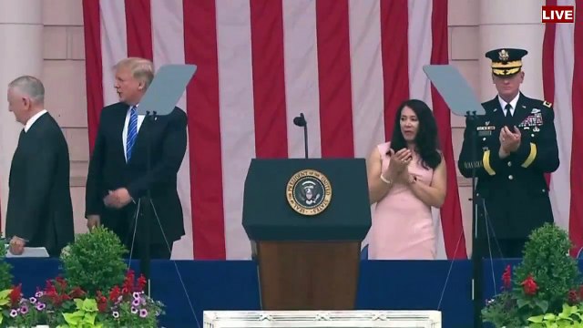 President Donald Trump Memorial Day Speech at Arlington National Cemetery