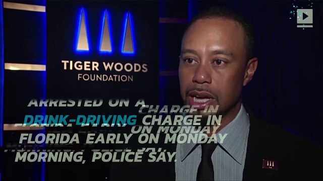 Tiger Woods arrested for drink driving in Florida