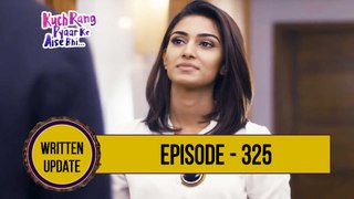Kuch Rang Pyar Ke Aise Bhi - Written Update- Episode 325 – Sony TV Serial