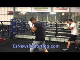 Mikey Garcia - Shadow Boxing -EsNews Boxing