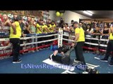 CANELO -stretching -EsNews Boxing