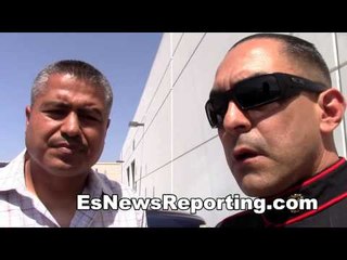 ROBERT GARCIA Helps USMC and His Family - esnews boxing
