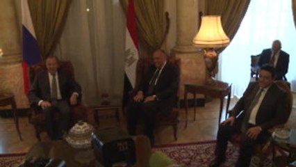 Rus Dışişleri Bakanı Lavrov, Mısır'da - Kahire