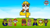 Paw Patrol ABC Song! Best Baby Learning Alphabet for Preschool Children, Toddler Kids Nursery Rhymes