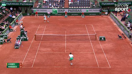 Roland-Garros 2017 : Verdasco démarre plus fort que Zverev (1-3)