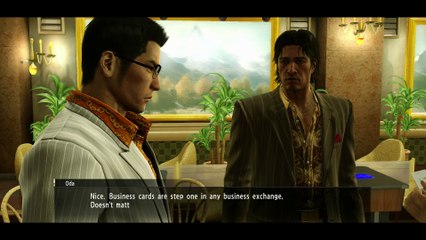 YAKUZA 0 FIRST TIME PLAYTHROUGH PART 52 ODA CLIENT MEETING