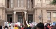 Protesters Rally Against SB4 Outside Texas State Capitol in Austin