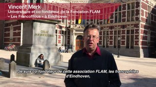 Education : Vincent Merk. Universitaire et co-fondateur de la Fondation FLAM « Les Francofilous » à Eindhoven (Pays-Bas)