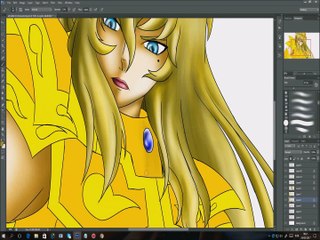 Saint Seiya Afrodite Speedpaint 🎨