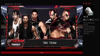 Roman Reigns and Seth Rollins VS THE ACENSION Tag team Raw Full match (157)