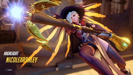 Overwatch: Mercy 5 rez