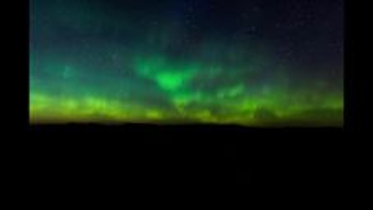 The Northern Lights Put on a Show in Bismarck, North Dakota