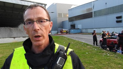 FEU AU CENTRE DE TRI DE NOIDANS-LE-FERROUX