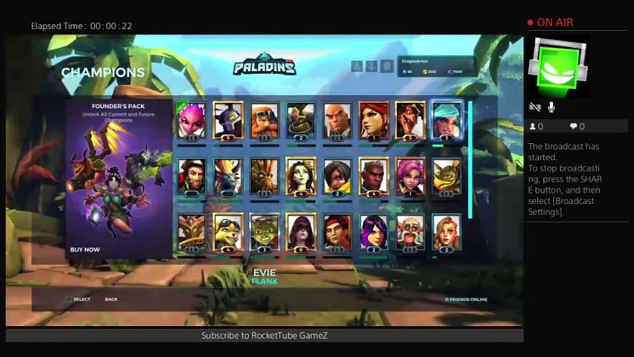 First time streamin' on DailyMotion!