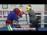Nonito Donaire FAST! POWERFUL! ELUSIVE IN SPARRING!!! - EsNews Boxing