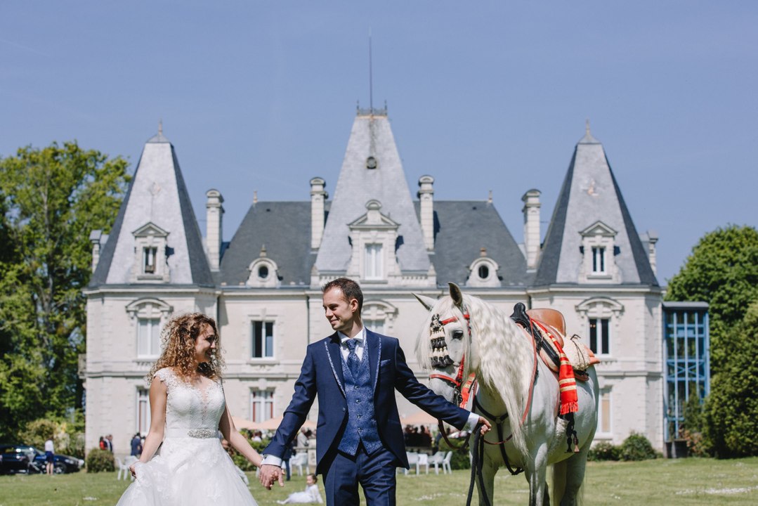 Mariage au château Le Saz