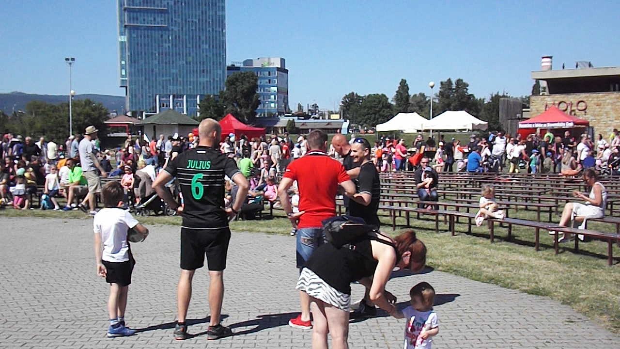 Deň detí s RKB Children's Day with RKB - tpresentation Rugby Bratislava