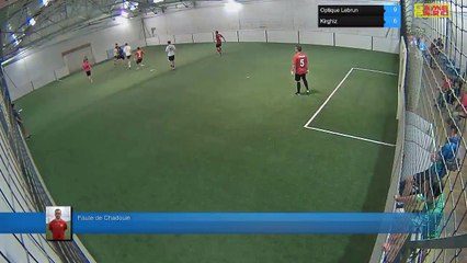 Faute de Chadouin - Optique Lebrun Vs Kirghiz - 29/05/17 20:00 - Ligue 2 - Poitiers Game Parc