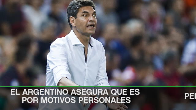 Mauricio Pellegrino decide no continuar en el Alavés