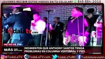 Anthony Santos desmiente estar enfermo-Más Que Noticias-Video