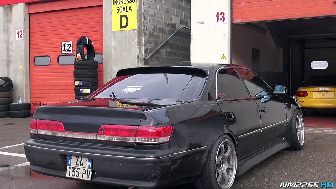 1JZ-GTE Toyota Mark II JZX100 AWESOME Manji Drift ドリフト!!