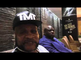trainer eddie mustafa muhammad at wbc event in china - EsNews Boxing