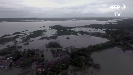 Chuva deixa deslocados e mortos no Brasil