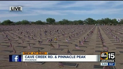 Families take to Phoenix National Cemetery to remember fallen family member