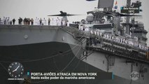 SBT embarca em porta-aviões americano usado na guerra contra o Estado Islâmico
