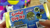 Surprise Dig It Digging Diamonds & Gold Bars In Water with My Little Pony - Cookie Swirl C