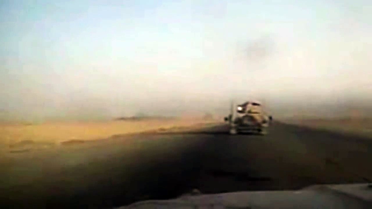 █ BOOM! █ Massive Roadside Bomb Explodes Near U.S. Troops in Iraq