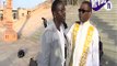 tournage clip des 2 stars youssou ndour and akon au monument de la renaissance