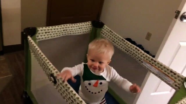 Baby Michael Gets Super Excited and Twerks! Over Food-QzTaR-dPJl8