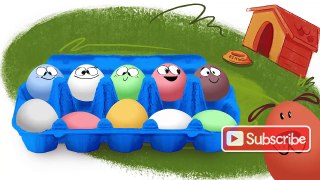 Surprise Eggs Nursery Rhymes _ BINGO Song _ Cartoons for Ki