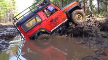 RC Cars MUD OFF Road — Land Rover Defender 90 and Hummer H1 #1— RC Extreme Pictures