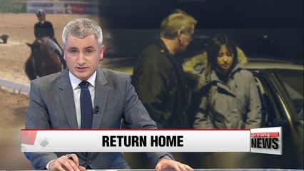 Daughter of ousted president's close friend to return to Korea on Wednesday