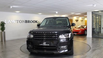 Range Rover Vogue autobio Overfinch Black with 2 Tone Lawton Brook