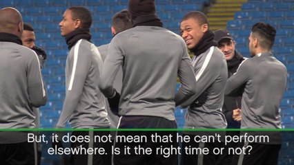 Mbappe move should depend on playing time - Deschamps