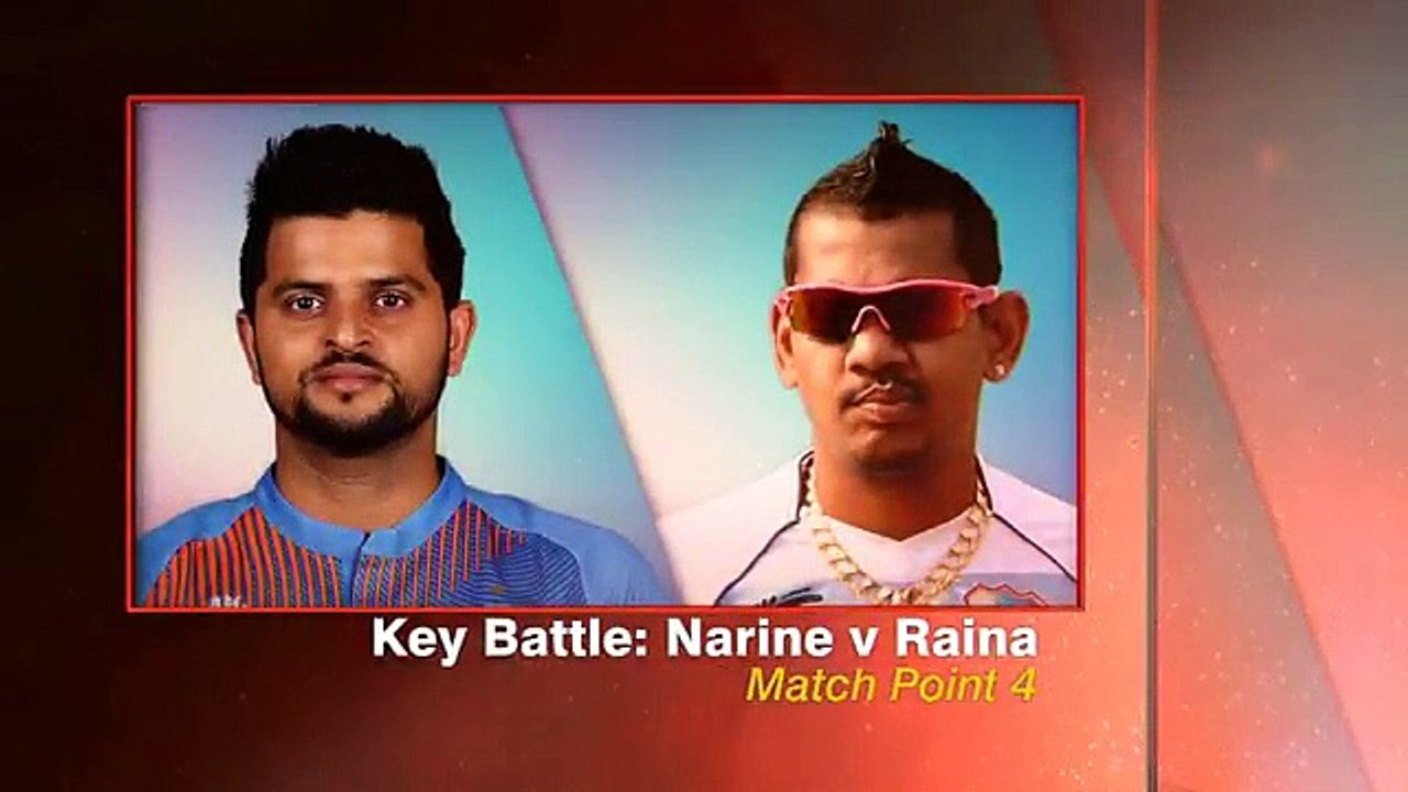 Key battle_ Suresh Raina v Sunil Narine