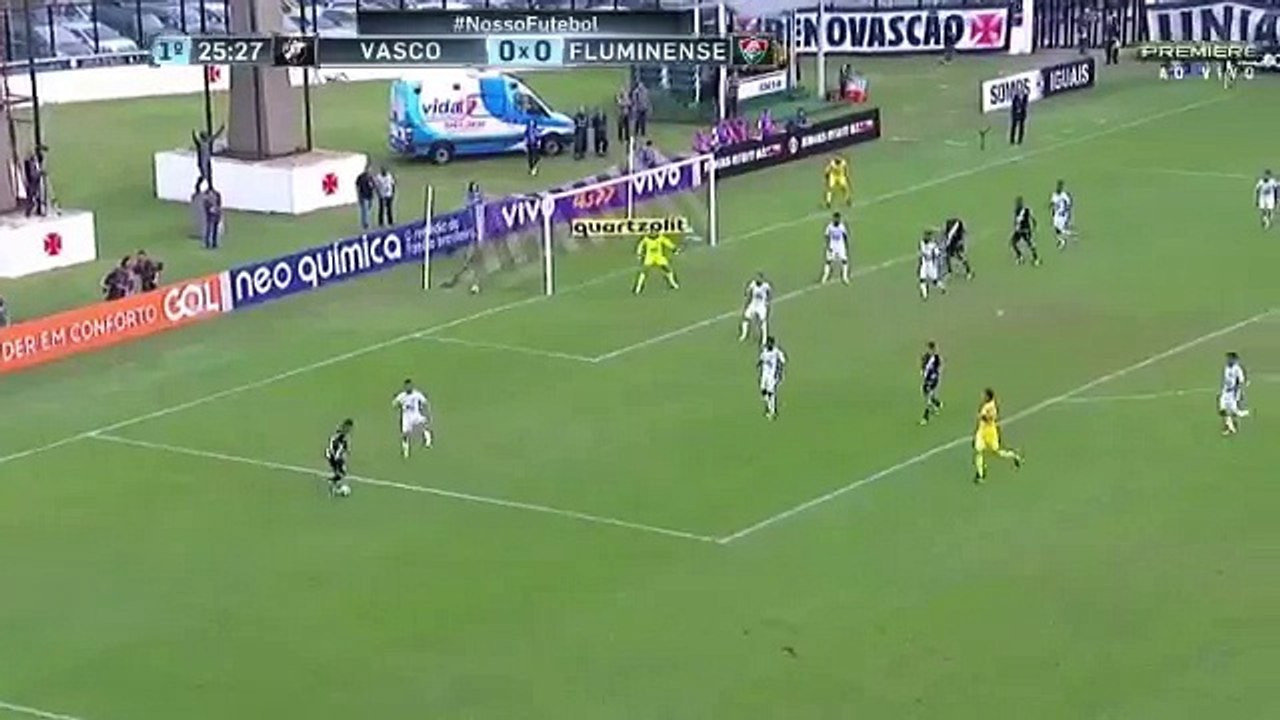 Gol do Vasco 3 x 2 Fluminense | Luis Fabiano | Brasileirão 2017