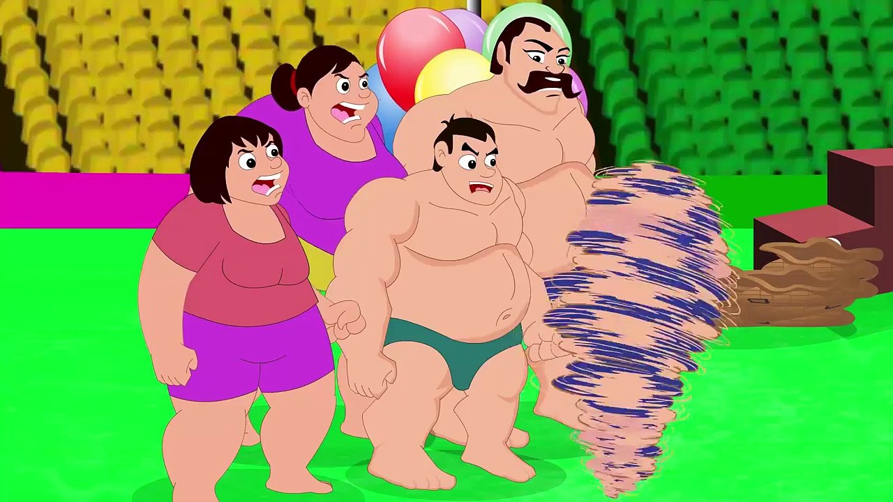 Jumbo Man finger family -Baby Jumbo lazy to school funny story finger family rhymes for kids