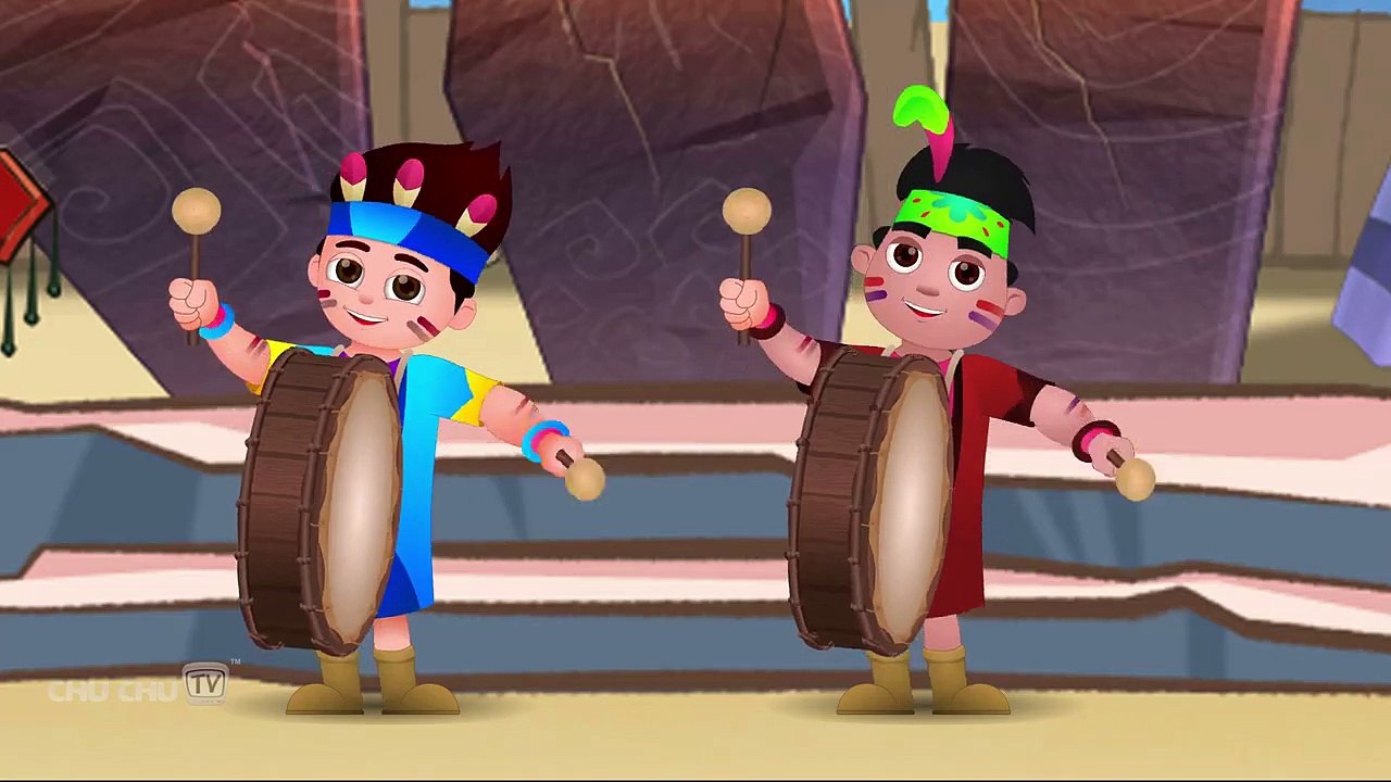 Ten Little Indians Nursery Rhyme _ Popular Number Nursery Rhymes For Children b