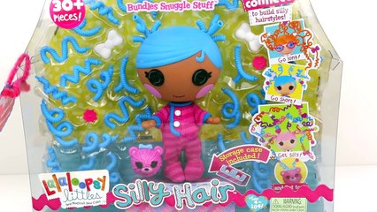 Lalaloopsy Littles Doll Silly Hair Toy unboxing Create a Look for Dolls - playdoh icecream