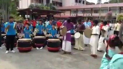 School in Penang showcases unity with percussion performance
