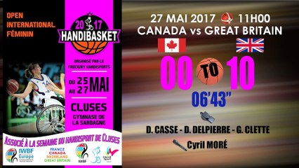 M08/10 - CANADA vs GREAT BRITAIN HANDIBASKET