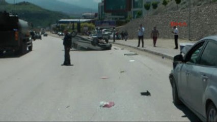 Karabük Kaza Sonrası Yumruklu Kavga