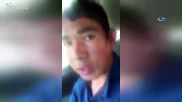 Hem tehdit etti, hem sosyal medyadan paylaştı!