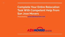 Complete Your Entire Relocation Task With Competent Help From San Jose Movers