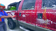 Blippi Truck Wash _ Truck Videos fo324234