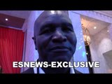 What does Muhammad Ali mean to Evander Holyfield - EsNews Boxing